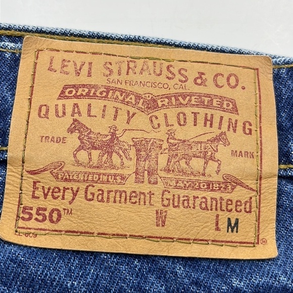 Vintage Levi’s 550 Relaxed Fit Tapered Leg Size 16 Reg M - Picture 10 of 16